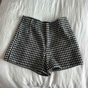 Zara Tweed Shorts